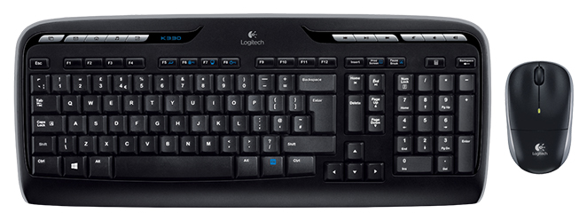Комплект клавиатура+мышь Logitech