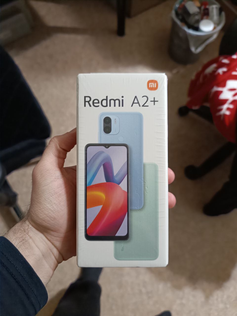 Смартфон Xiaomi Redmi A2+ 3/64GB Светло-голубой (350.11), купить в Москве,  цены в интернет-магазинах на Мегамаркет