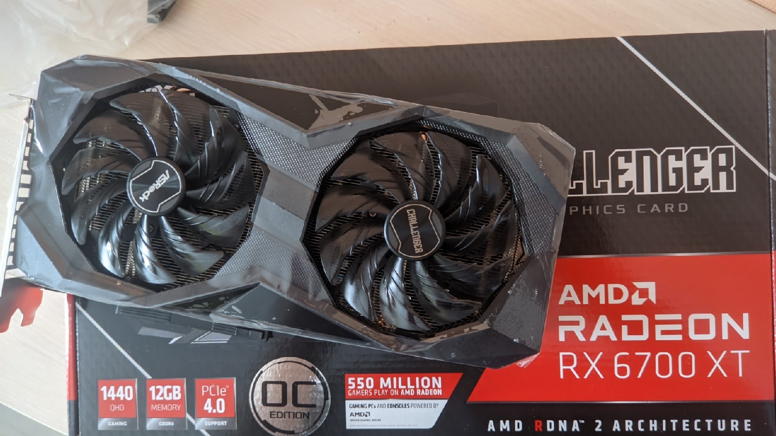 Видеокарта ASRock AMD RX6700XT Challenger D 12G OC (RX6700XT CLD 12GO),  купить в Москве, цены в интернет-магазинах на Мегамаркет